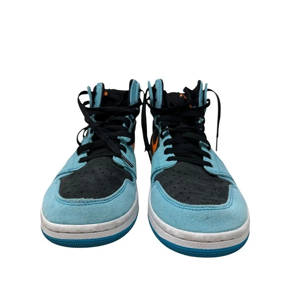Nike Air Jordan 1 Zoom CMFT 2 DV1307-408 (Bleached Aqua/Bright Citrus) Size 11